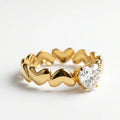 Zyler-infini Heart-Diamond Ring