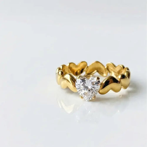 Zyler-infini Heart-Diamond Ring