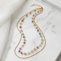Zyler-Infini The Tourmaline Link Chain Waterproof Tarnish-Free Jewelry UAE