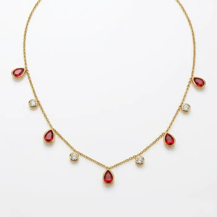Zyler-Infini Ruby Rain Waterproof Tarnish-Free Jewelry UAE
