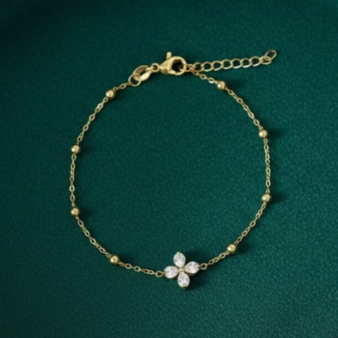 Zyler-Infini Floral Bliss Bracelet Waterproof Tarnish-Free Jewelry UAE