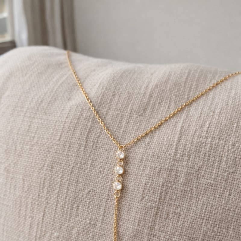 Zyler-Infini Gold Fall Necklace