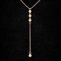 Zyler-Infini Gold Fall Necklace