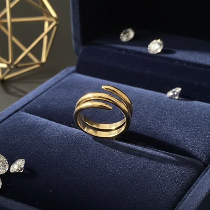 Zyler-Infini Oria Coil Ring