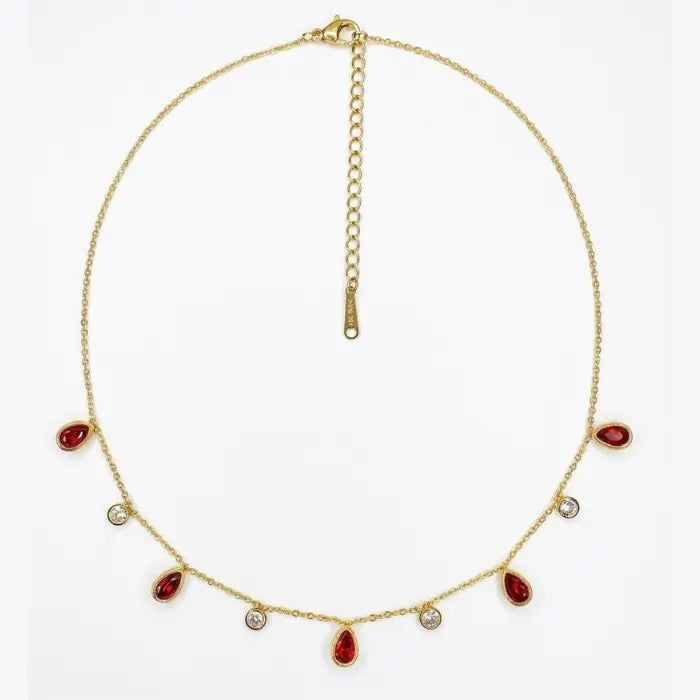 Zyler-Infini Ruby Rain Waterproof Tarnish-Free Jewelry UAE