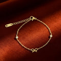 Zyler-Infini The Adore Bow Bracelet Waterproof Tarnish-Free Jewelry UAE