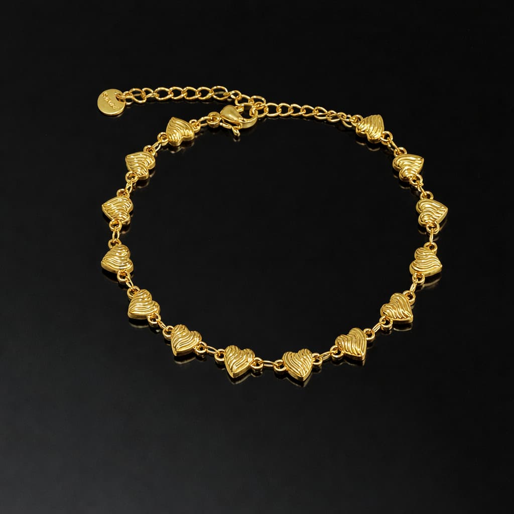 Zyler-infini Heartwave Charm Bracelet