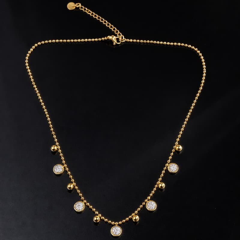 Zyler-infini Royal Droplet Neclace