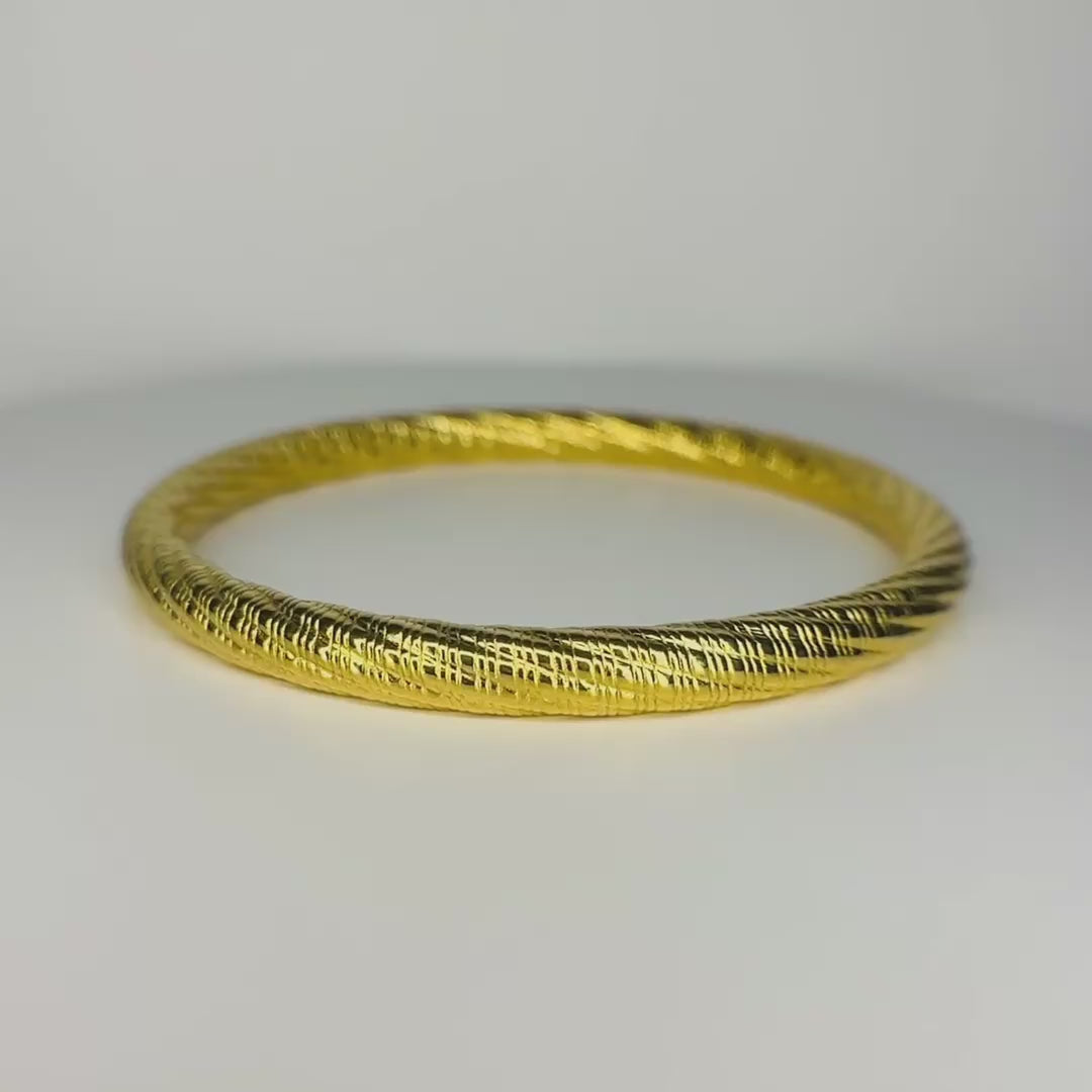 The Gilded Vine Bangle