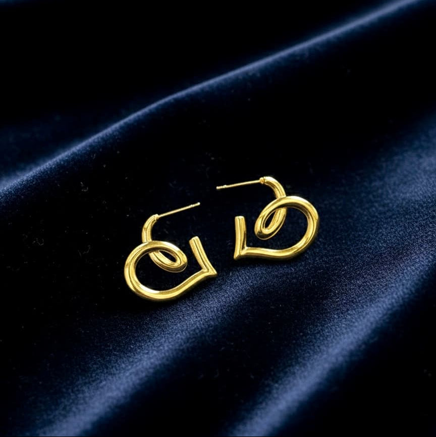 Willow Hearts Earring
