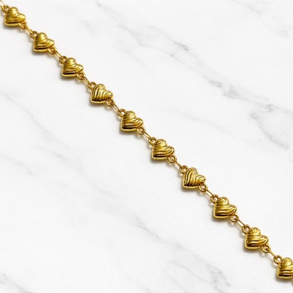 Zyler-infini Heartwave Charm Bracelet